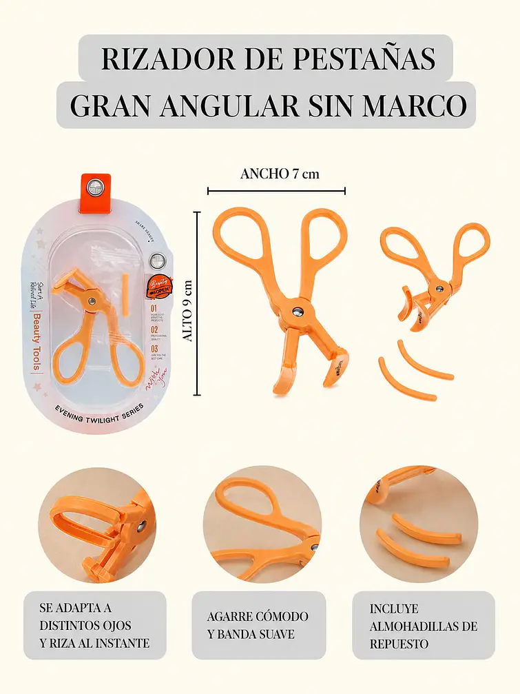 ARQUEADOR DE PESTAÑAS C/U 5