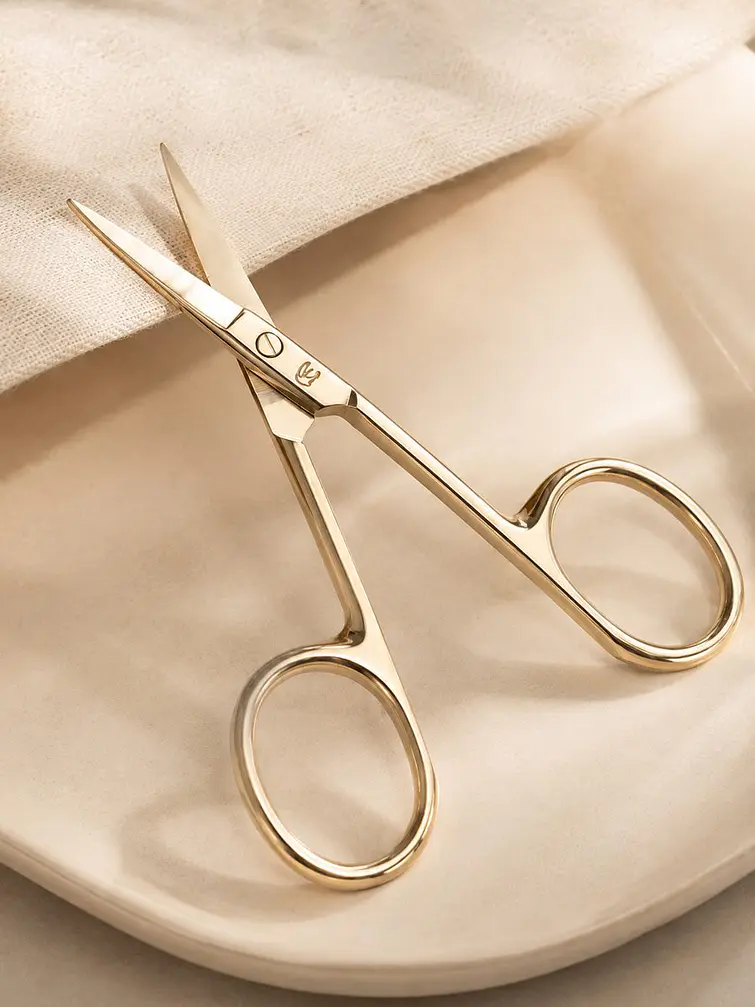 TIJERA PARA CEJAS C/U 4