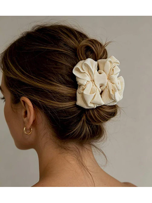 BROCHE DE PELO FLOR C/U 5