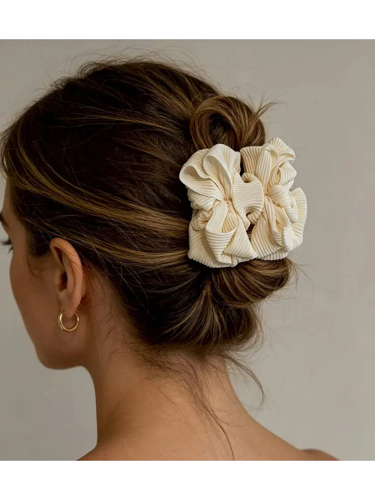 BROCHE DE PELO FLOR C/U 5