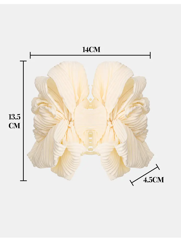 BROCHE DE PELO FLOR C/U 6