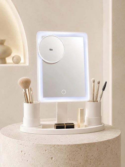 ESPEJO DE MAQUILLAJE LED C/U 1