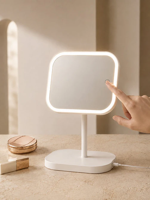 ESPEJO DE MAQUILLAJE LED C/U 5
