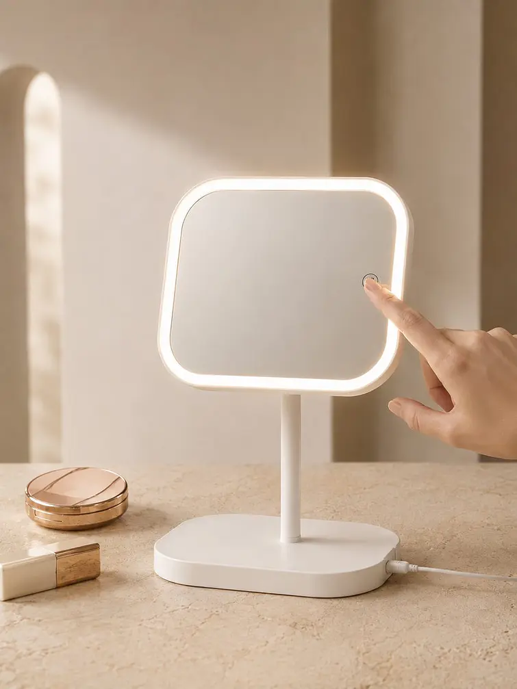 ESPEJO DE MAQUILLAJE LED C/U 5