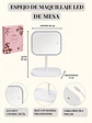ESPEJO DE MAQUILLAJE LED C/U - Miniatura 7
