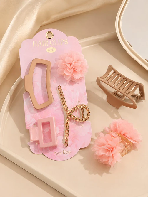 SET DE ACCESORIOS PARA PELO PCS*4 6