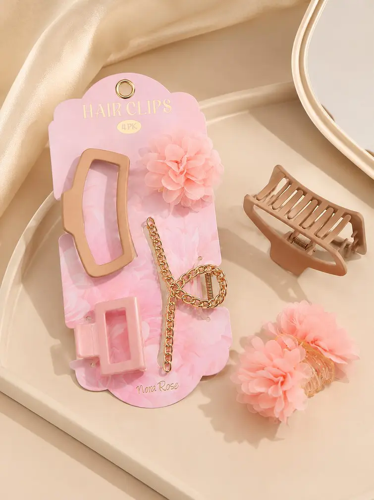 SET DE ACCESORIOS PARA PELO PCS*4 6