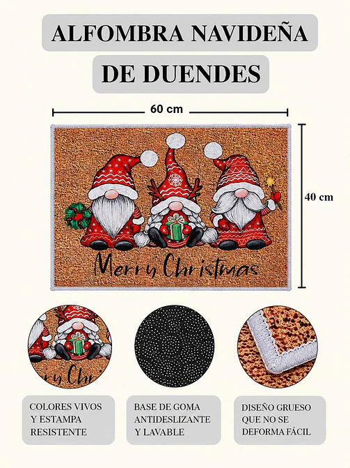 ALFOMBRA NAVIDEÑA C/U 8