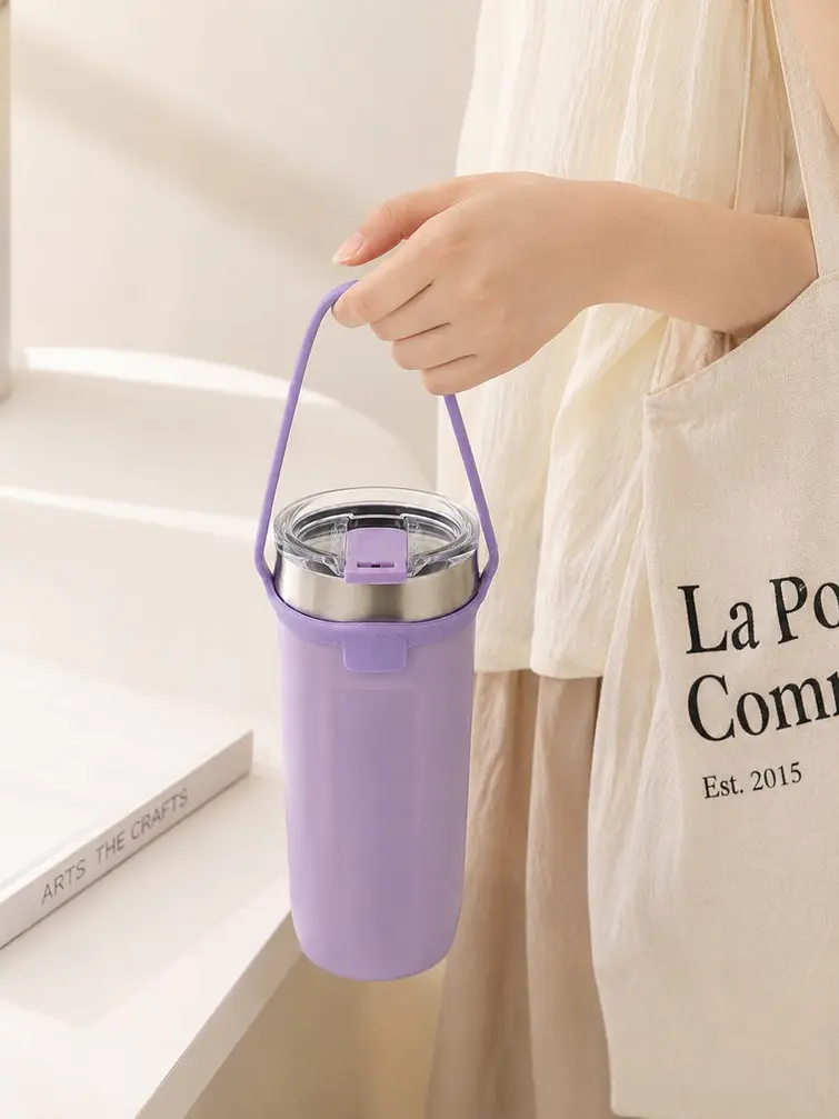 VASO TERMICO CON ASA 710ML C/U 6