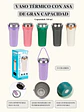VASO TERMICO CON ASA 710ML C/U - Miniatura 8