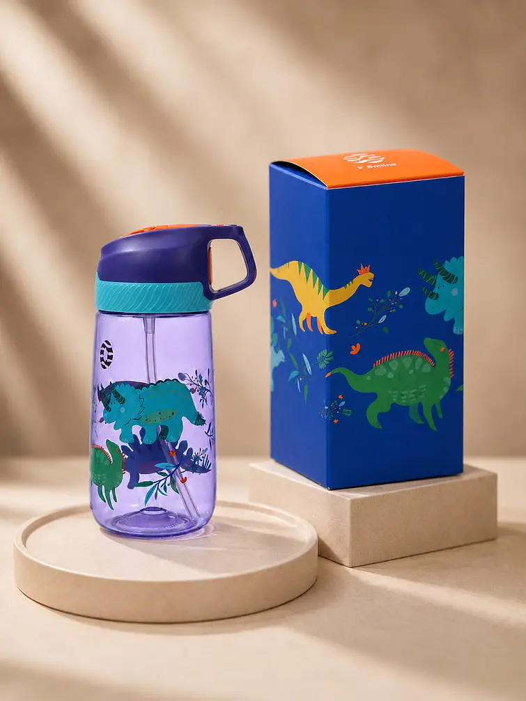 BOTELLA DE AGUA INFANTIL 450ML C/U 4