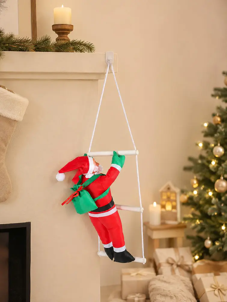 ADORNO PAPA NOEL 25 CM C/U 5