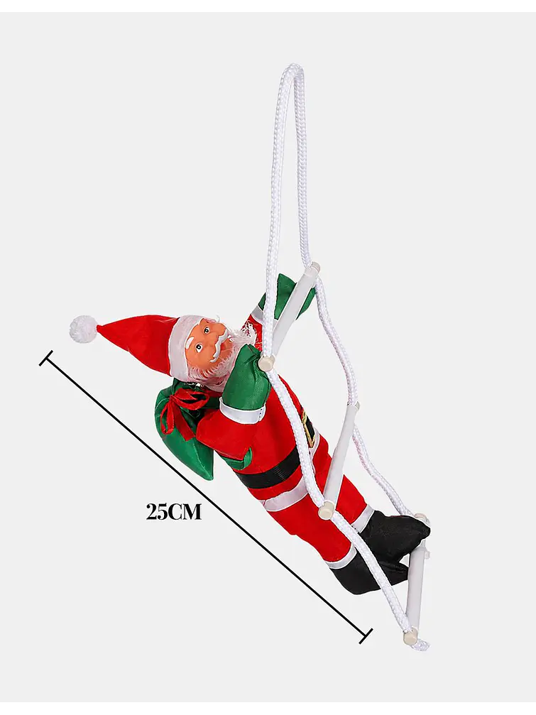 ADORNO PAPA NOEL 25 CM C/U 7