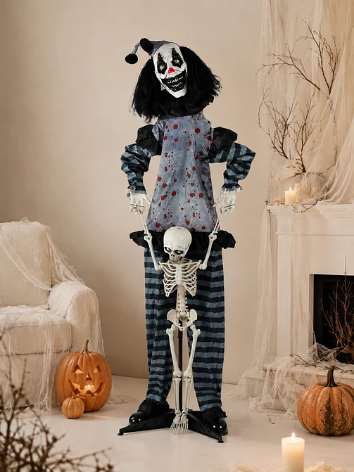 ADORNO DE HALLOWEEN PAYASO C/U 1