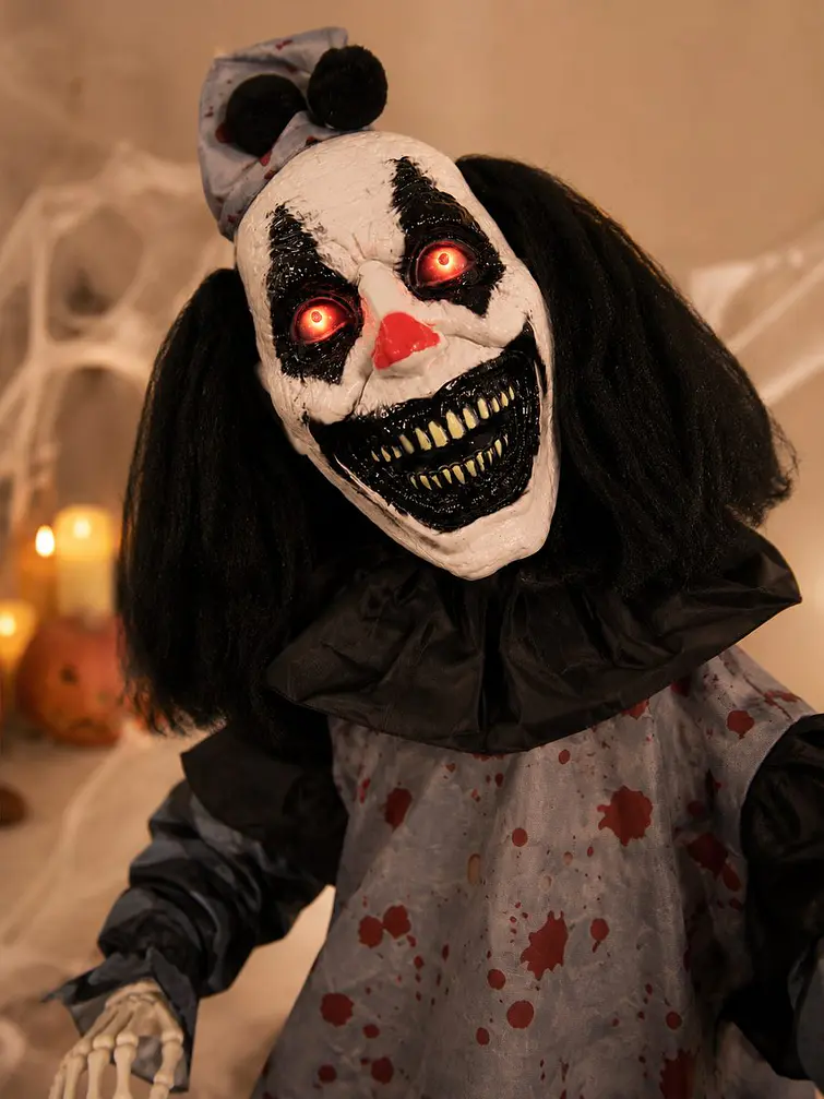 ADORNO DE HALLOWEEN PAYASO C/U 2