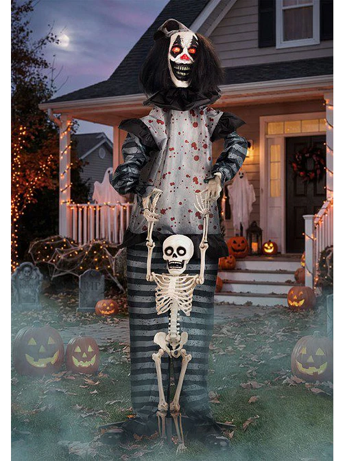 ADORNO DE HALLOWEEN PAYASO C/U 5