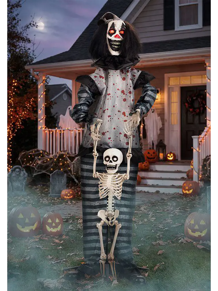 ADORNO DE HALLOWEEN PAYASO C/U 5