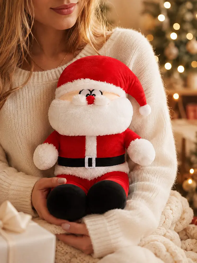 ADORNO DE NAVIDAD PAPA NOEL C/U 3
