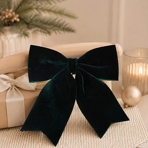 MOÑO DECORATIVO NAVIDEÑO C/U