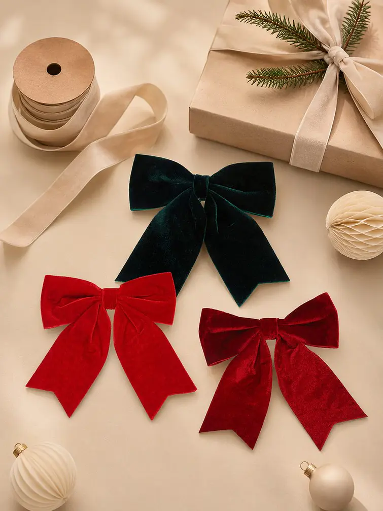 MOÑO DECORATIVO NAVIDEÑO C/U 1