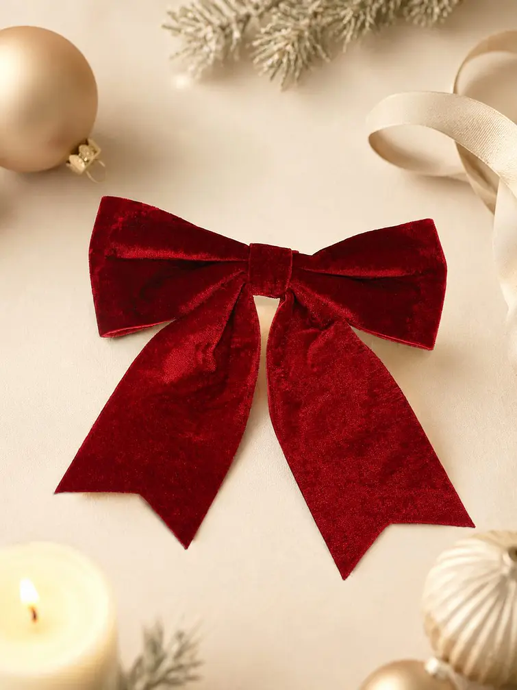 MOÑO DECORATIVO NAVIDEÑO C/U 3