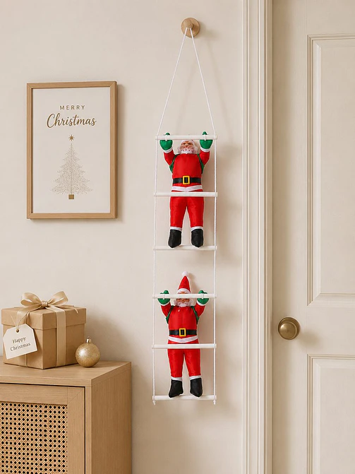SET DE ADORNOS PAPA NOEL 40 CM PCS*2 1