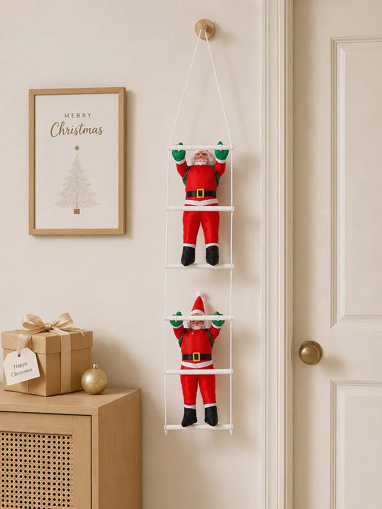 SET DE ADORNOS PAPA NOEL 40 CM PCS*2 1