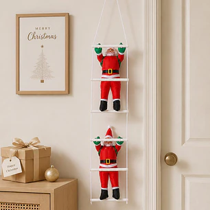 SET DE ADORNOS PAPA NOEL 40 CM PCS*2