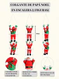 SET DE ADORNOS PAPA NOEL 40 CM PCS*2 - Miniatura 6