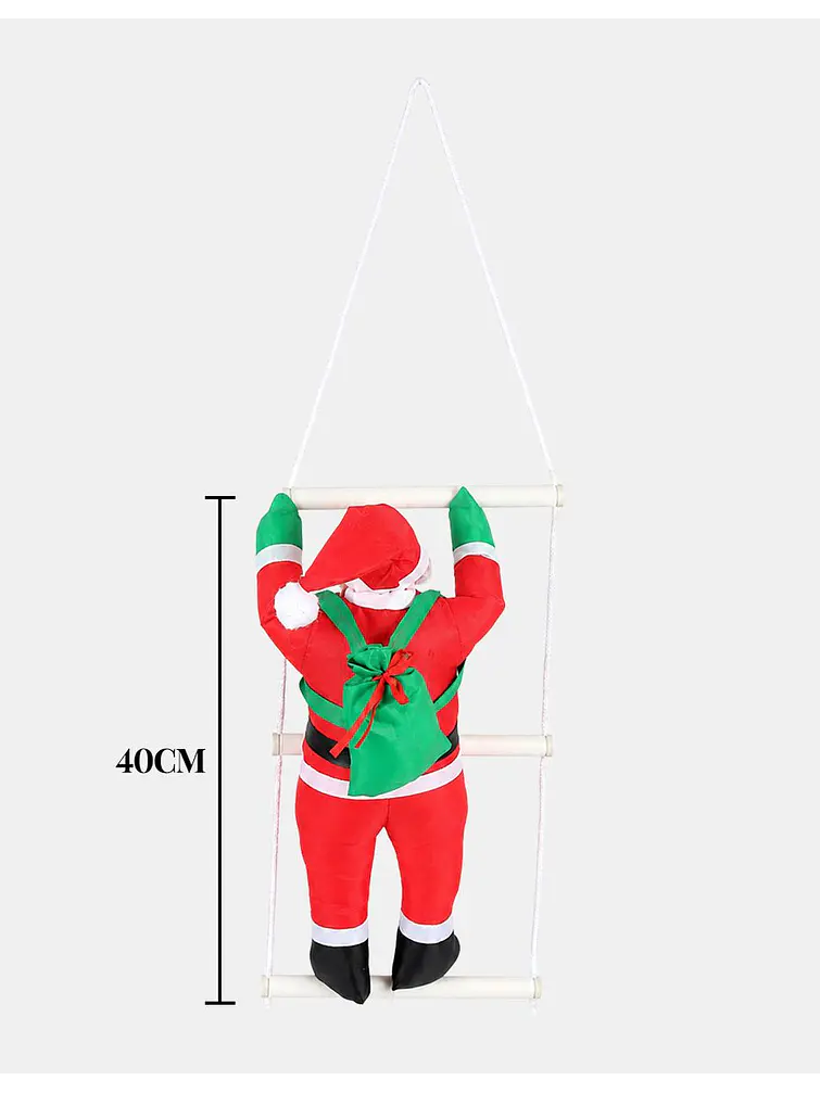 ADORNO PAPA NOEL 40 CM C/U 5