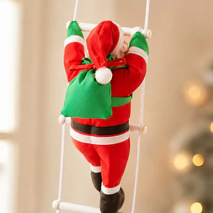 SET DE ADORNOS PAPA NOEL 25 CM PCS*3