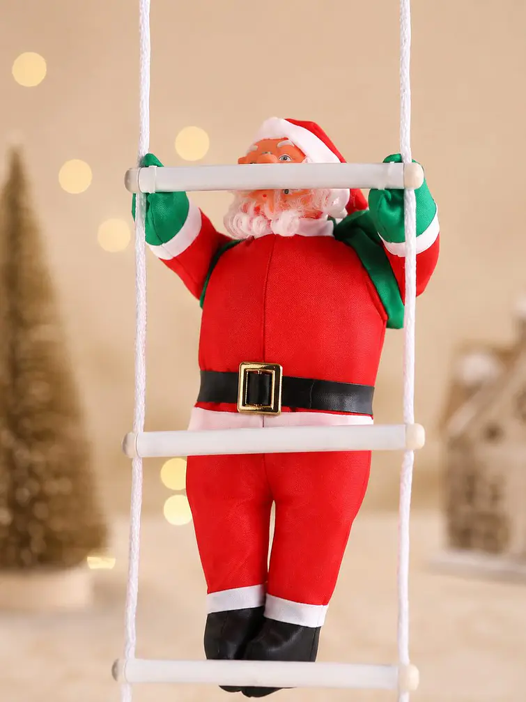 SET DE ADORNOS PAPA NOEL 25 CM PCS*3 4