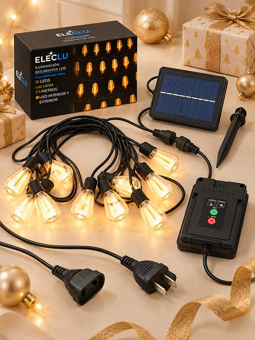 GUIRNALDA LED 10 FOCOS A 220 V 1