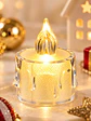 VELA LED TRANSPARENTE 5 CM - Miniatura 5