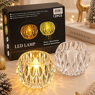 VELA LED DECORATIVA
