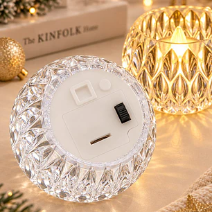 VELA LED DECORATIVA