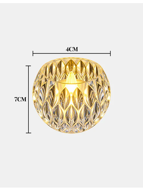 VELA LED DECORATIVA 6