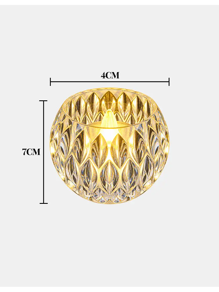 VELA LED DECORATIVA 6