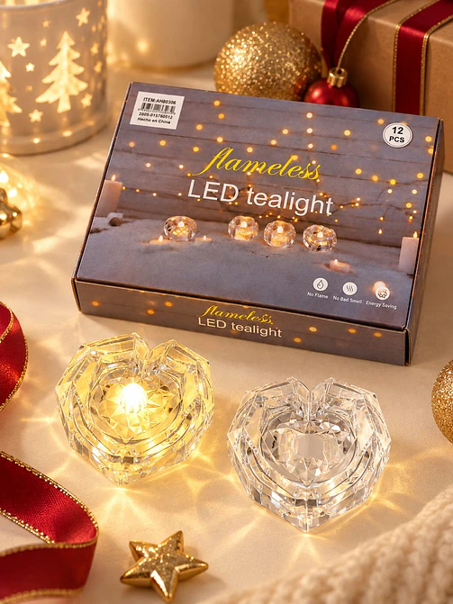VELA LED DECORATIVA CORAZON 1