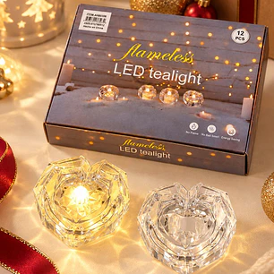 VELA LED DECORATIVA CORAZON