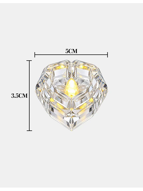 VELA LED DECORATIVA CORAZON 6
