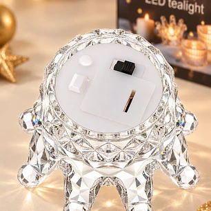 VELA LED DECORATIVA CORONA