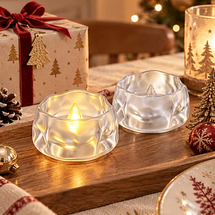 VELA LED DECORATIVA