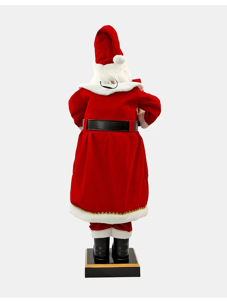 PAPA NOEL GIGANTE CON MUSICA 1.5 M 4