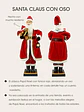 PAPA NOEL GIGANTE CON MUSICA 1.5 M - Miniatura 6