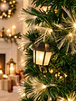 ARBOL NAVIDEÑO CON LUCES Y FAROLES 2.1 M - Miniatura 6