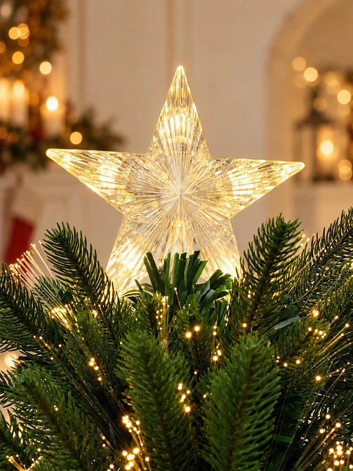 ARBOL NAVIDEÑO CON LUCES Y OSITOS 2.1 M 2
