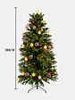ARBOL NAVIDEÑO CON LUCES Y OSITOS 2.1 M - Miniatura 7