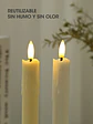 VELAS LED DERRETIDA 25 CM PACK*2 - Miniatura 2