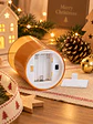 VELA LED CON VASO VIDRIO 10 CM - Miniatura 6